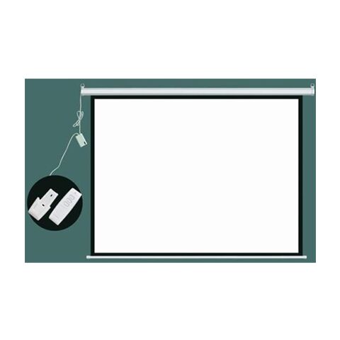Electric Projector Screen 180 X 180 with RF Remote Control