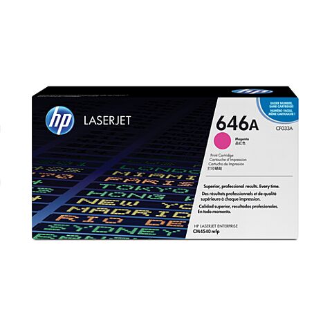 HP 646A Colour Laserjet Cm4540 Magenta Print Cartridge