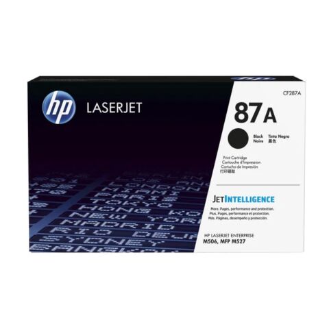 HP 87A Black Toner Cartridge 8550 Pages Original Single-pack