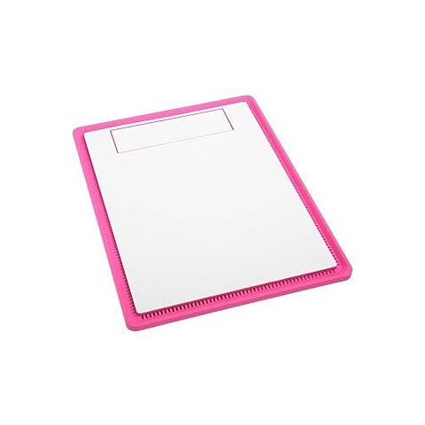 Bitfenix front bezel White with Pink highlight Solid with SoftTouch treatment