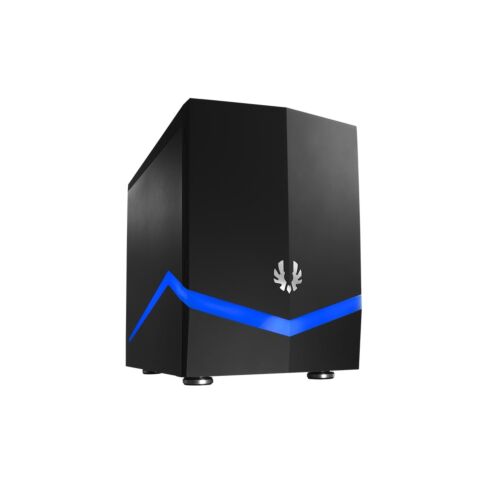 Bitfenix BFC-CLI-300-KKLS1-RP Colossus Mini-iTX blacK - all black with Blue/Green/Red switchable lighting