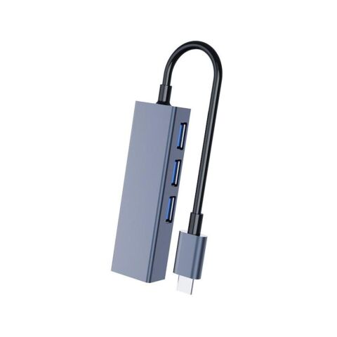 DM TYPE C + USB2 X 3 + 10/100 LAN - CHB002