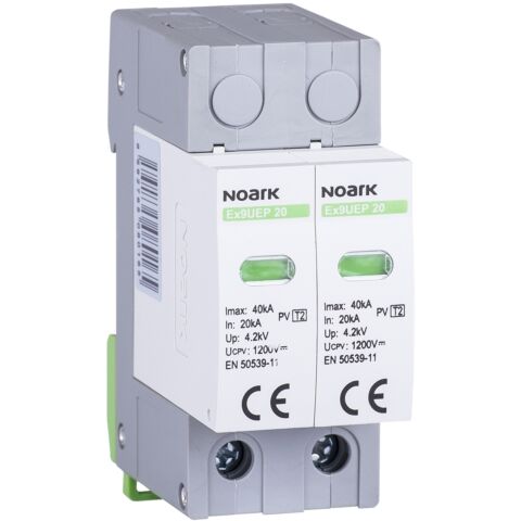 Unbranded Solar PV DC Surge Arrestor 20kA 2 pole 1000V