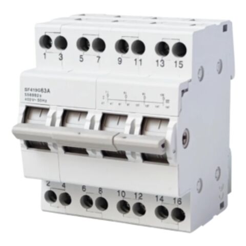 AC Changeover Switch 63A 4P Din-Rail