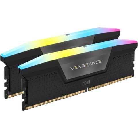 Corsair Vengeance RGB 48GB (2x24GB) DDR5-6000 288 pin 1.4V CL36 Memory Black