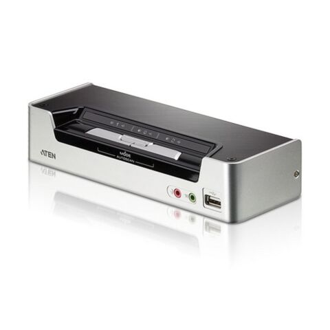 Aten 2-port USB HDMI KVMP Switch/W/(US/EU/OUT) ADP. ATEN