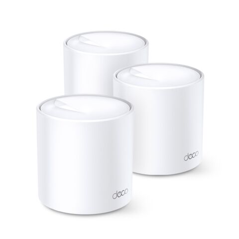 TP-Link Deco X60 (3-Pack) AX5400 Whole-Home Mesh Wi-Fi 6 System (Tri-Band)