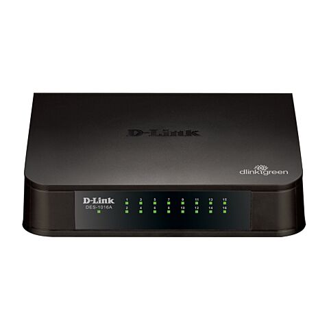 D-Link DES-1016A 16-Port 100M Unmanaged Switch