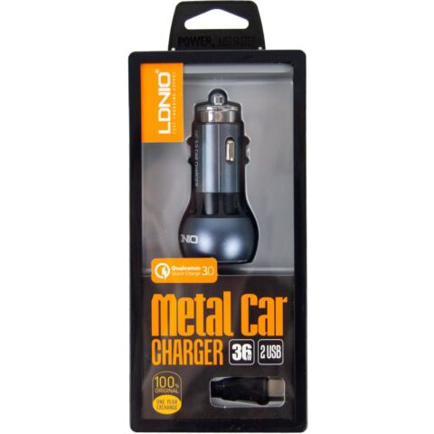 LDNIO Powerful 2 Port Car Charger