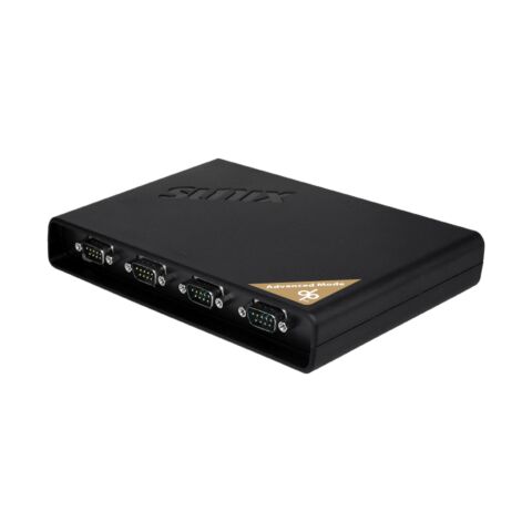 Sunix DevicePort Advanced Mode Ethernet enabled 4-port RS-232 Port Replicator