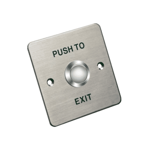 Hikvision 86mm x 96mm x 257mm Door Release Button