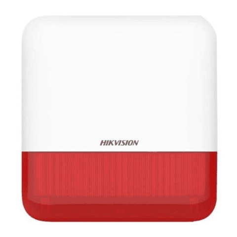 Hikvision AX Pro Wireless External Sounder Red