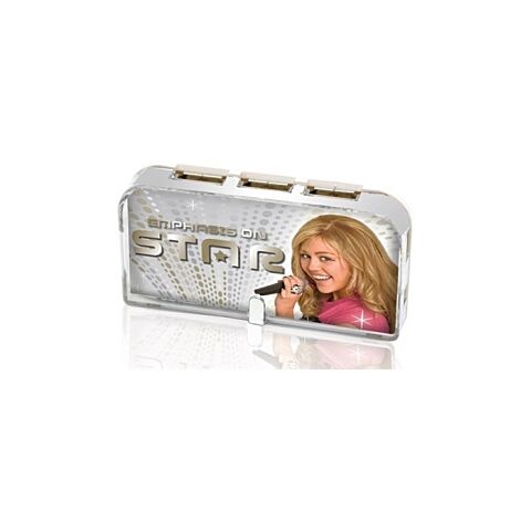 Disney Hannah Montana Mini HUB USB2.0 - Transfer speed 480mbps