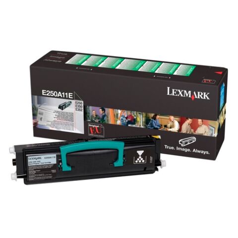 Lexmark E250A11E Black Toner Cartridge 3