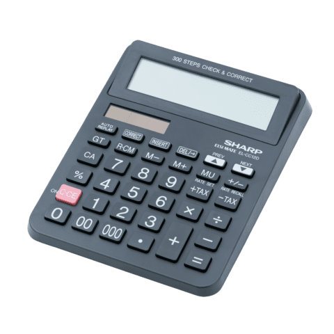 Sharp EL-CC12D Desk Calculator - CheckCorrect Tax
