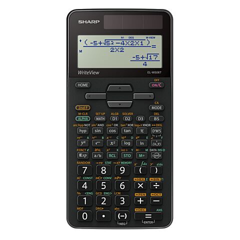 Sharp EL-W506T-BGY Scientific Calculator 640 functions