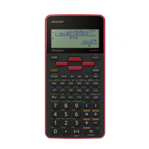 Sharp EL535 Scientific Calculator 330 Functions Red