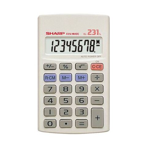 Sharp EL-231 Calculator