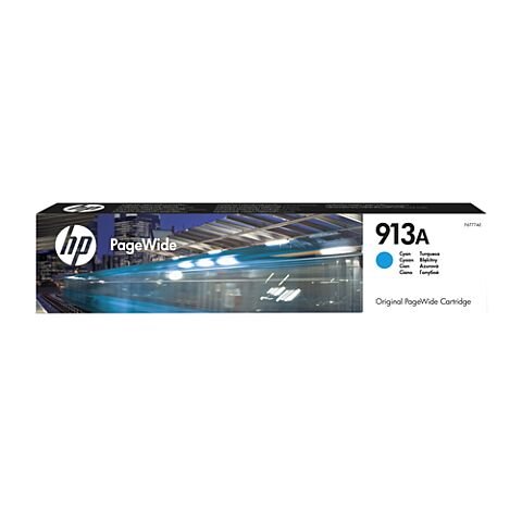 HP 913A Cyan Original Pagewide Cartridge