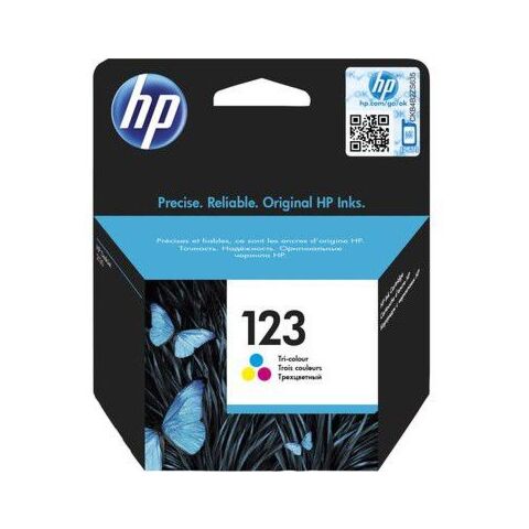HP 123 Tri-color Original Ink Cartridge
