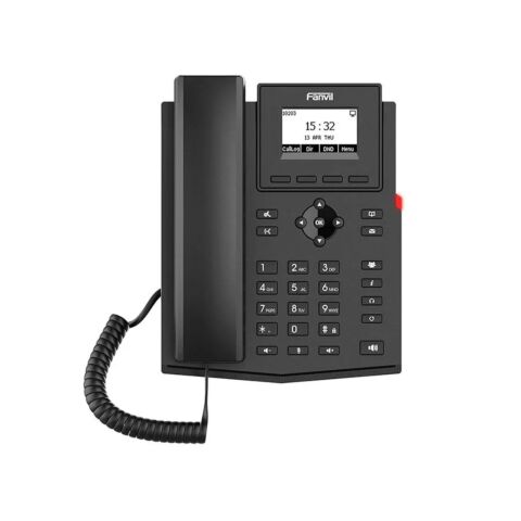 Fanvil 2SIP Entry Level WiFi 4 VoIP Phone with PSU | X301W