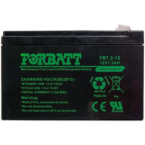 Forbatt 12V 7Ah sealed Lead acid battery