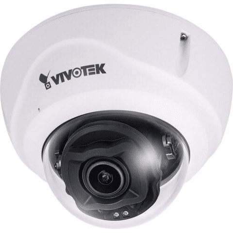Vivotek FD9387-FR-V2 5MP Outdoor Facial Recognition Network Dome Camera with Night Vision