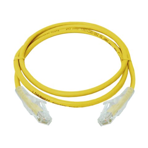 Linkbasic 1 Meter UTP Cat6 Patch Cable Yellow
