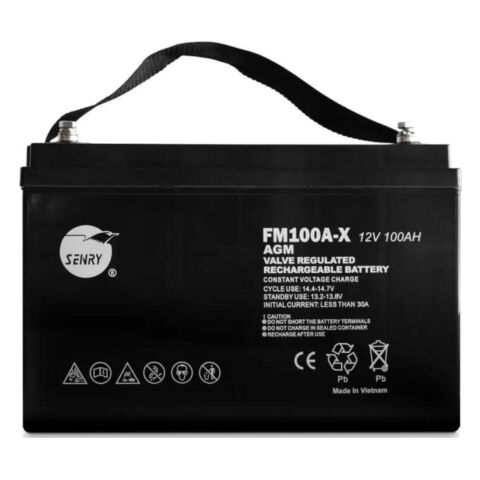 RCT Senry 6FM100A-X Fully-Seal Lead Acid