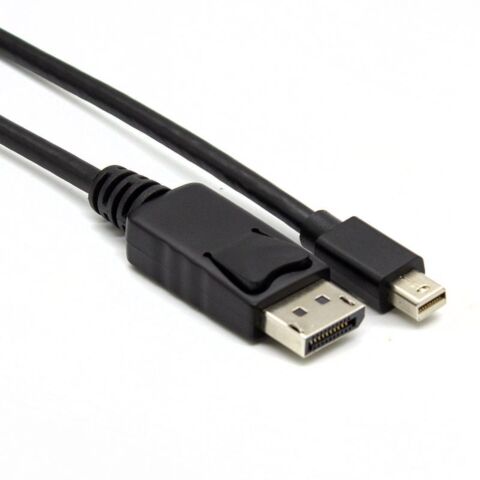 Gizzu Mini DP to DP 4k 30Hz|4k 60Hz 3m (Thunderbolt 2 compatible) Cable - Black