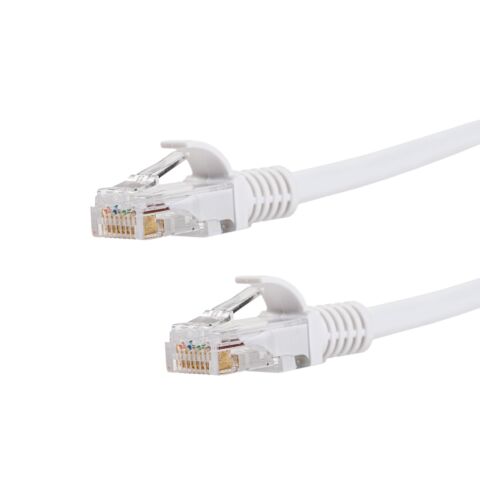 Gizzu Cat6 UTP Fly Lead Ethernet Network Cable 2m � White