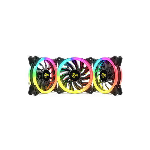 KWG Gemini M1 1203 3 x 120mm Case fans RGB