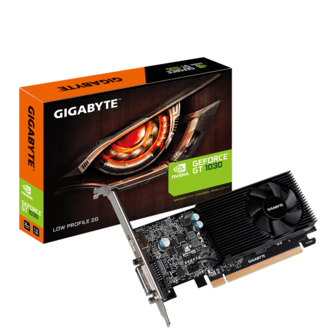 GIGABYTE nVidia GeForce GT 1030 2048 MB GDDR5 DVI-D/HDMI
