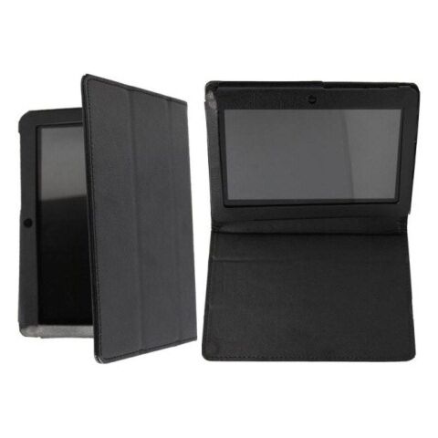 Geeko Velocity Leather Like Cover-Desgined for the Geeko Velocity and Geeko Junior Tablets PC Black