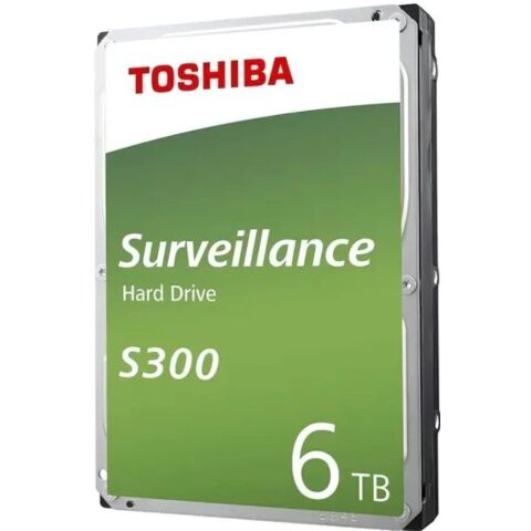 Toshiba S300 3.5-inch 6TB SATA III Surveillance Internal Hard Drive