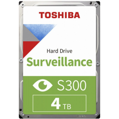 Toshiba S300 3.5 Inch 4TB Surveillance SATA Hard Drive