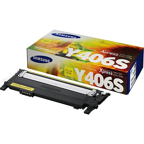 HP Samsung CLT-Y406S Yellow Toner Cartridge