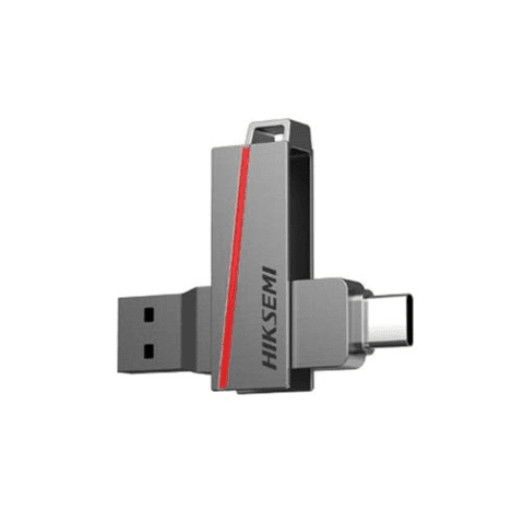Hiksemi Dual Slim 128GB 2-in-1 USB Flash Drive