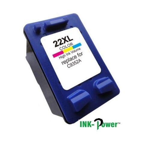 Inkpower Generic Replacement Tri Colour Cartridge for HP 22XL C9352CE