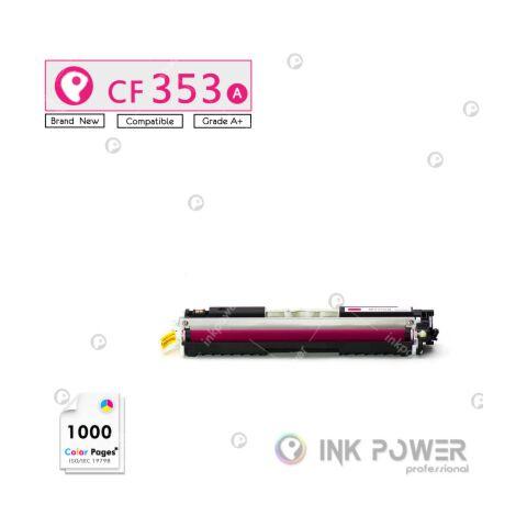 Inkpower Generic for HP 130A for use with HP Color LaserJet Pro MFP M177fw/MFP M176n Cyan Toner Cartridge