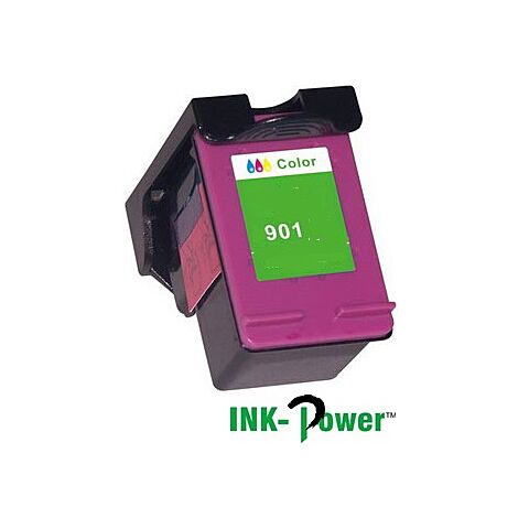 InkPower Generic Replacement Single Tri Colour Officejet Ink Cartridge CC656A
