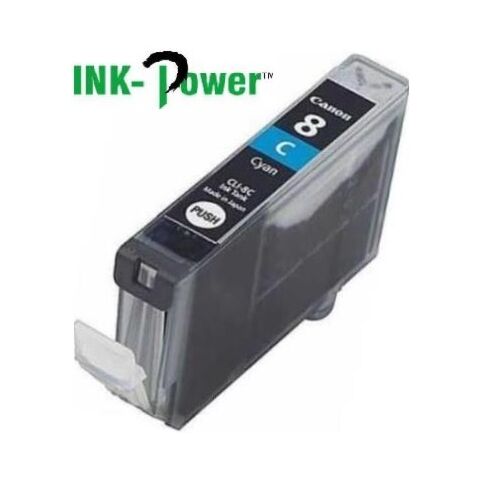 Inkpower Generic for Canon CLI-8 Cyan Dye Ink Cartridge