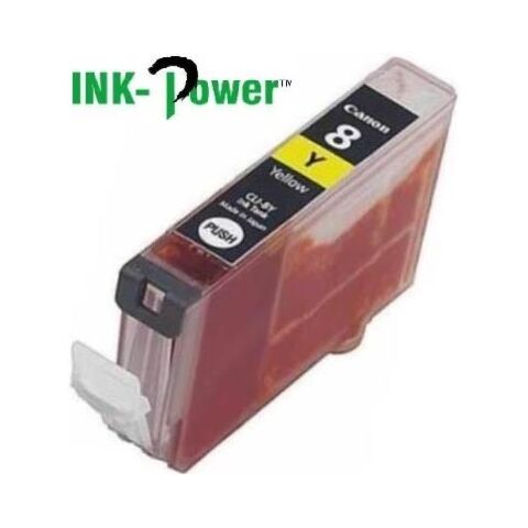 Inkpower Generic for Canon CLI-8 Yellow Dye Ink Cartridge