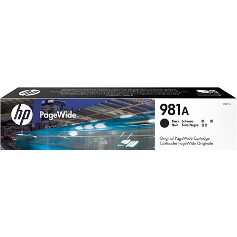 HP # 981A Black Original PageWide Cartridge - MFP586/Color 556 series/E58650