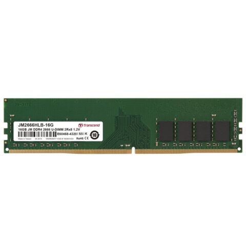 Transcend JetRam JM2666HLB-16G U-DIMM Memory Module 16GB DDR4 2666Mhz