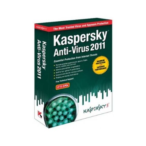 Kaspersky Anti-Virus 2011 1 User DVD