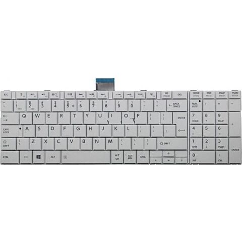 Astrum Laptop replacement Keyboard for Toshiba L850 chocolate W/F Black US