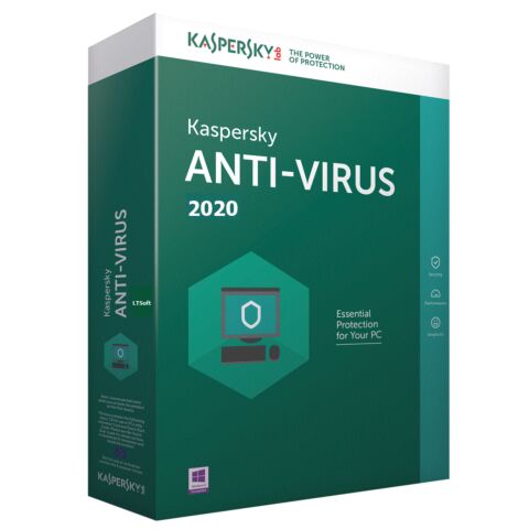 Kaspersky AntiVirus 2020 3+1 device 1 year DVD