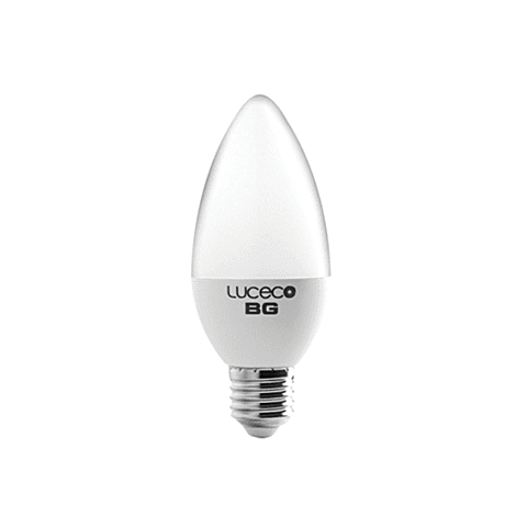 Luceco E27 Candle 3W - LC27W3W20/2-LE - Warm White - 2 Pack LED - 200 Lumens - 25000hrs