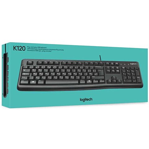 Logitech K120 Keyboard Black